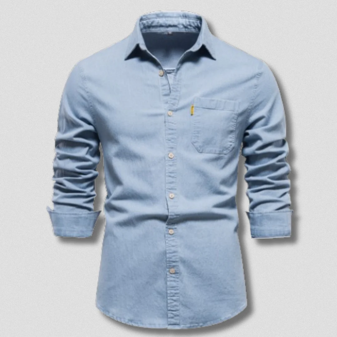 Filomeno® | Premium Denim Effect Shirt - Image 4