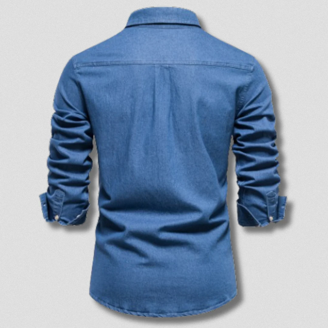 Filomeno® | Premium Denim Effect Shirt - Image 5