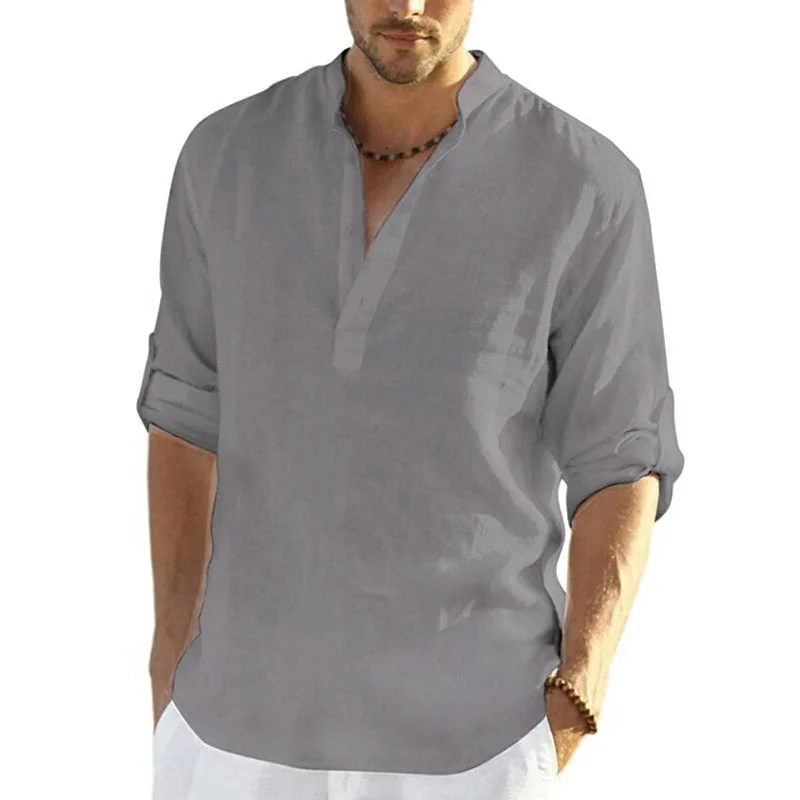 Finbar® | Linen Casual Shirt - Image 10