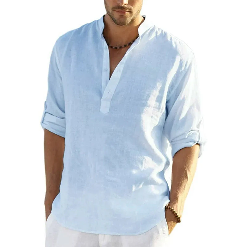 Finbar® | Linen Casual Shirt - Image 3