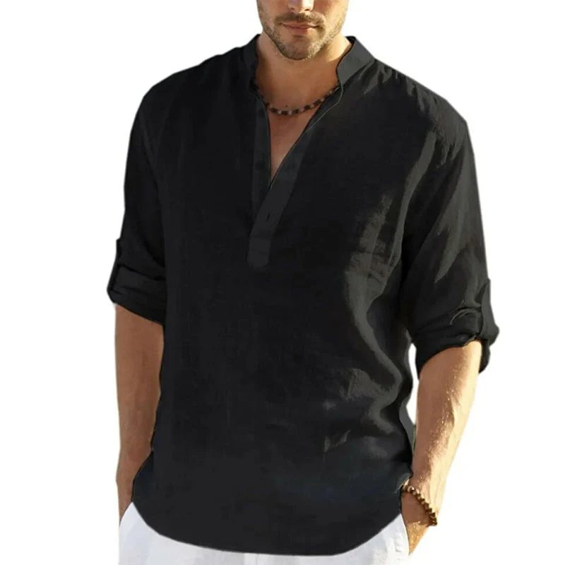 Finbar® | Linen Casual Shirt - Image 4