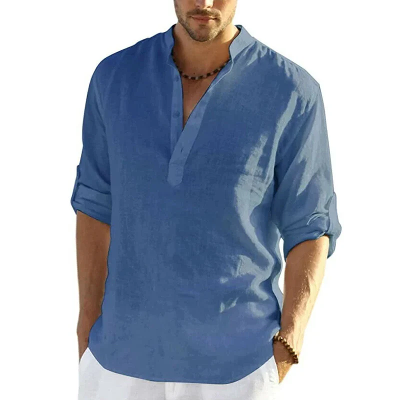 Finbar® | Linen Casual Shirt - Image 6