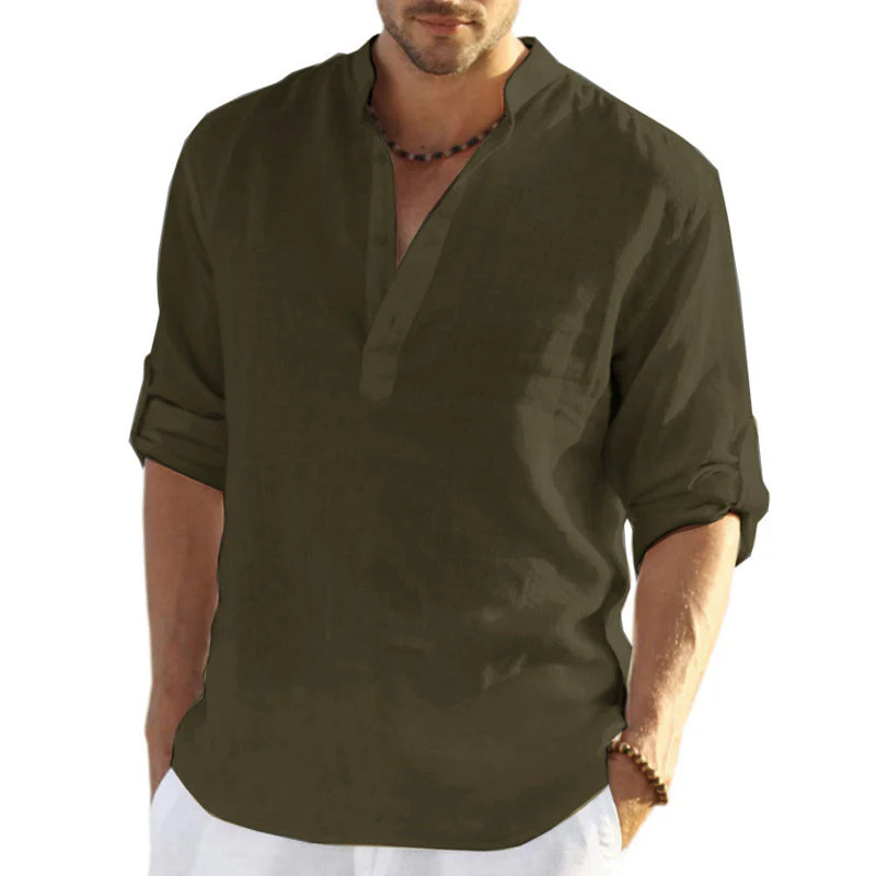 Finbar® | Linen Casual Shirt - Image 7