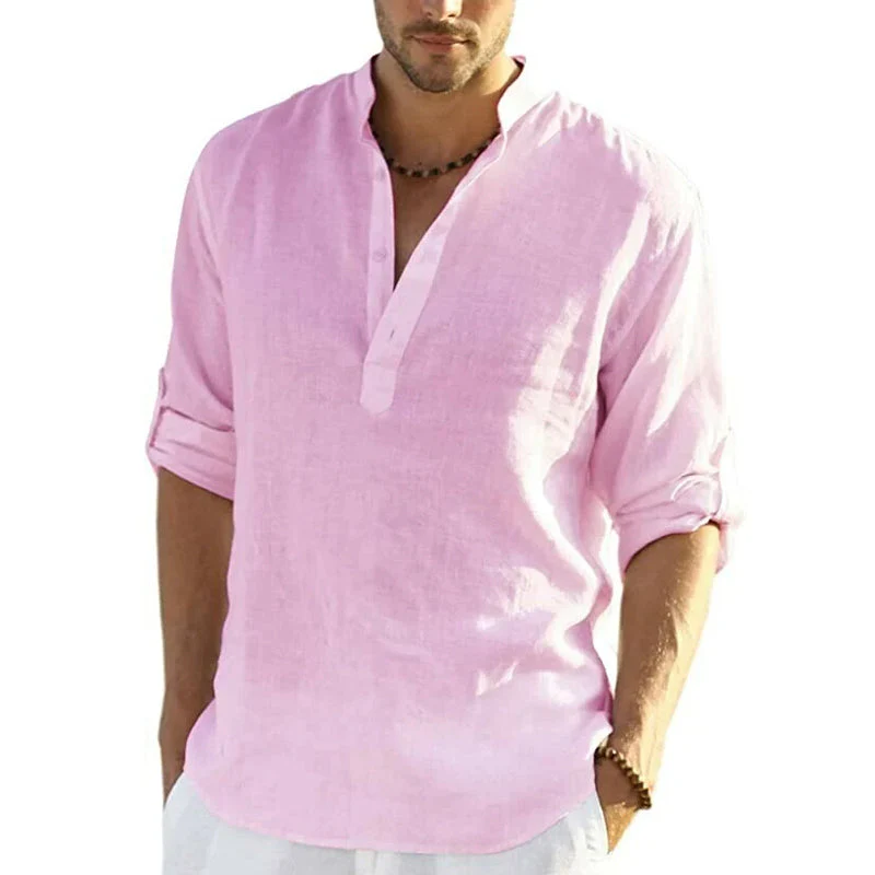 Finbar® | Linen Casual Shirt - Image 9