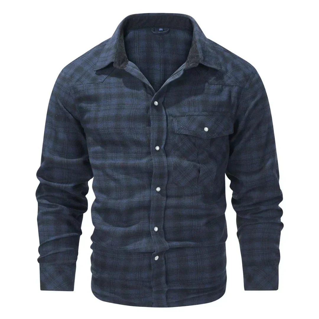 Finlay® | Long Sleeve Checked Shirt For Men - Image 2