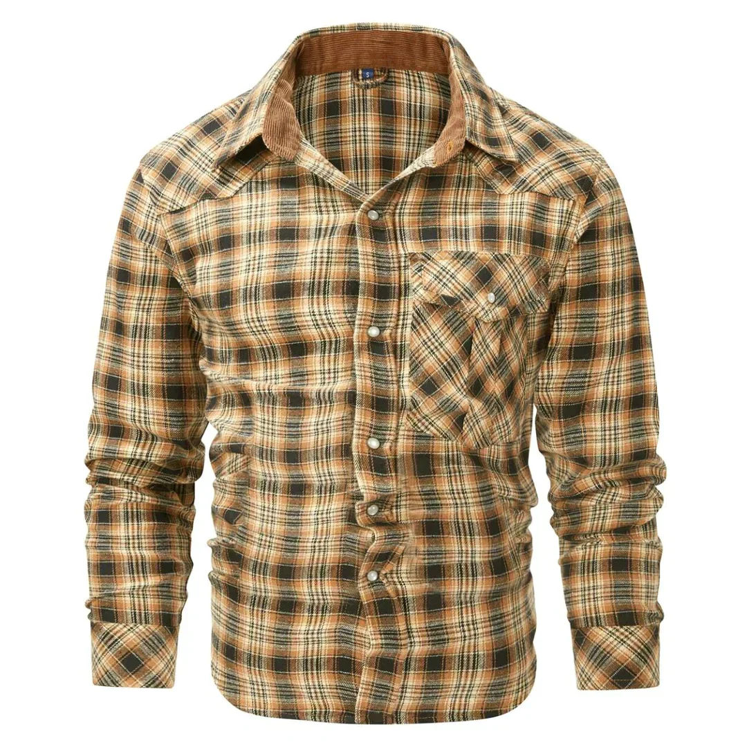 Finlay® | Long Sleeve Checked Shirt For Men - Image 4