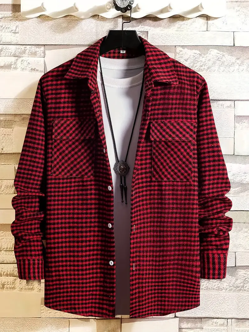 Finley® | Retro Checked Casual Shirt For Men - Image 3