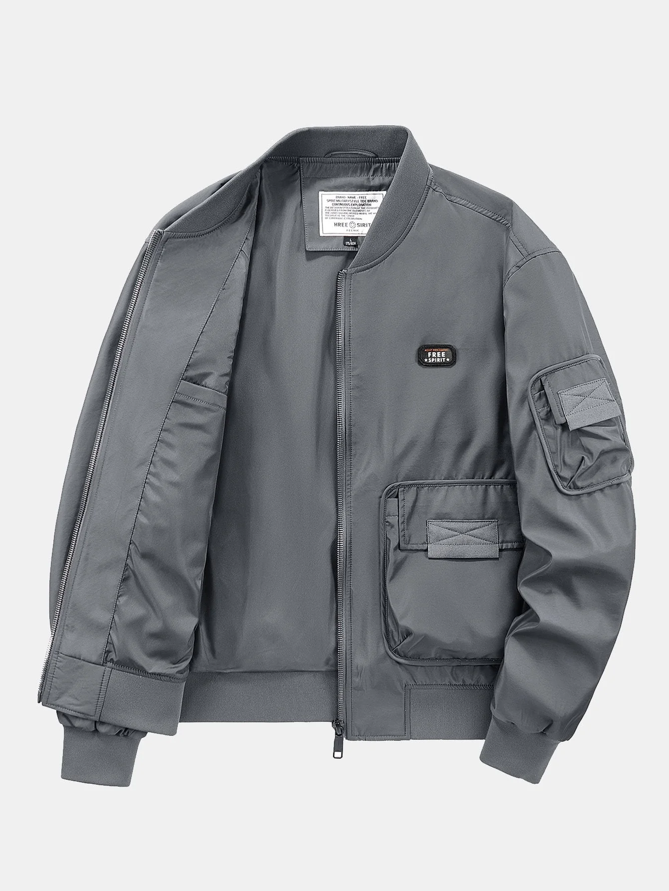 Finn | Multi Pockets Bomber Jacket - Image 9