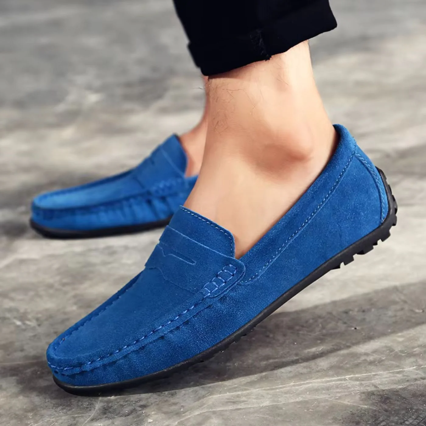 Finn | Soft Suede Loafers - Image 11