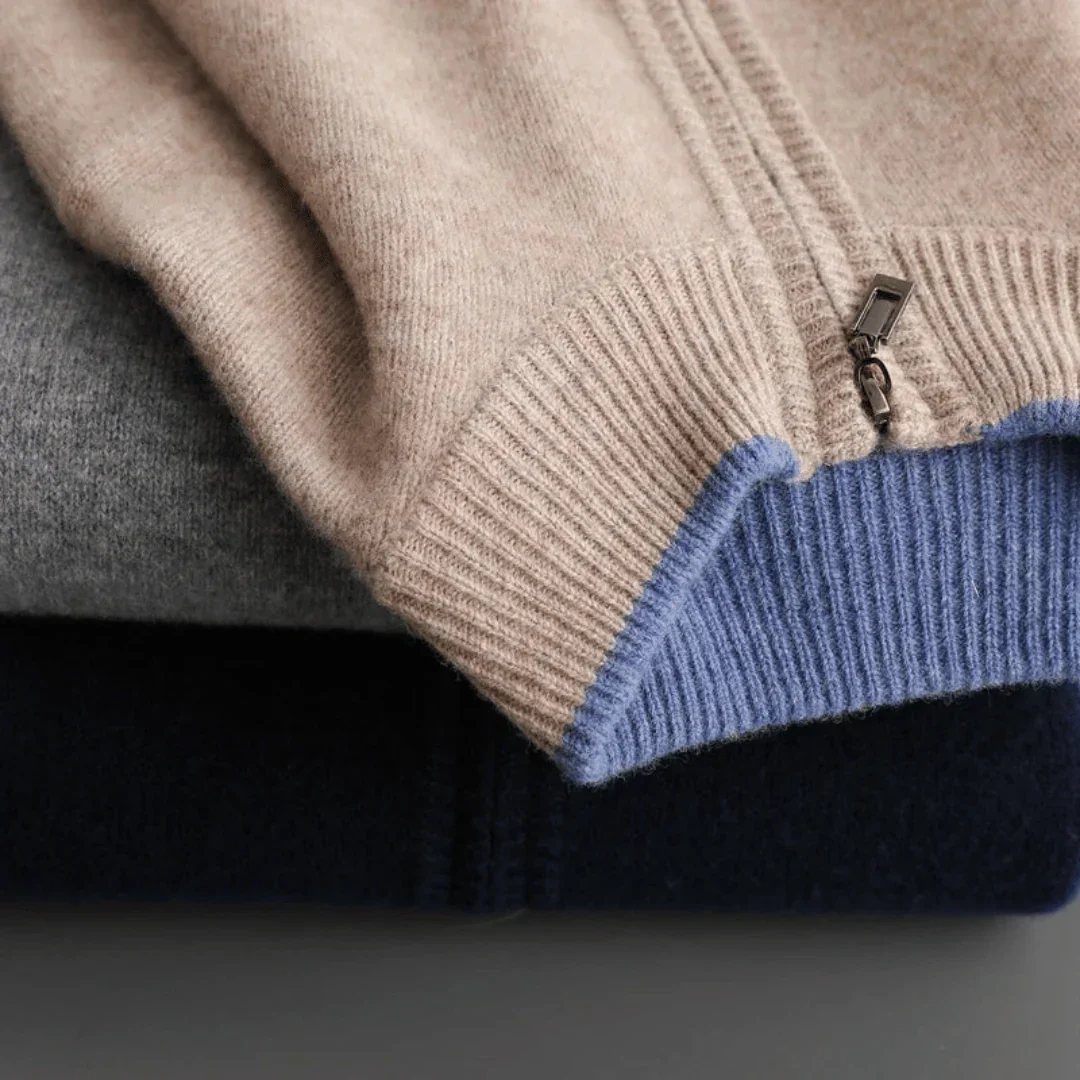 Finnian | Noah Wool Knit Cardigan - Image 3