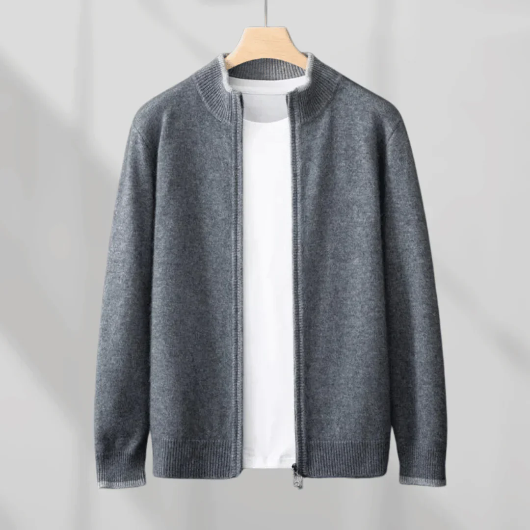 Finnian | Noah Wool Knit Cardigan - Image 4