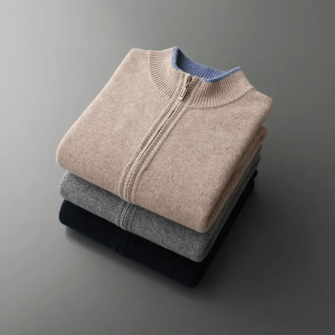 Finnian | Noah Wool Knit Cardigan - Image 9