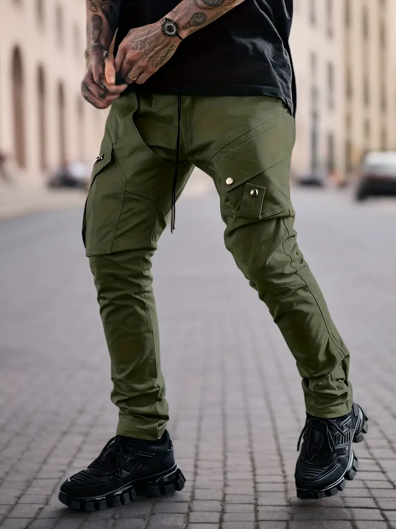 Fionn® | Casual Cargo Pants With Zipper Pockets - Image 8