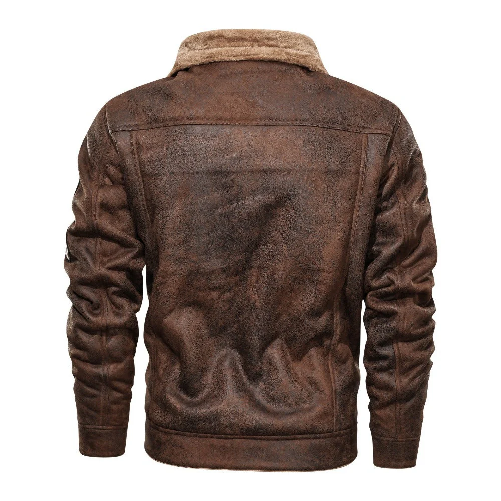 Fitz | Classic Sherpa-lined jacket for men - Image 2