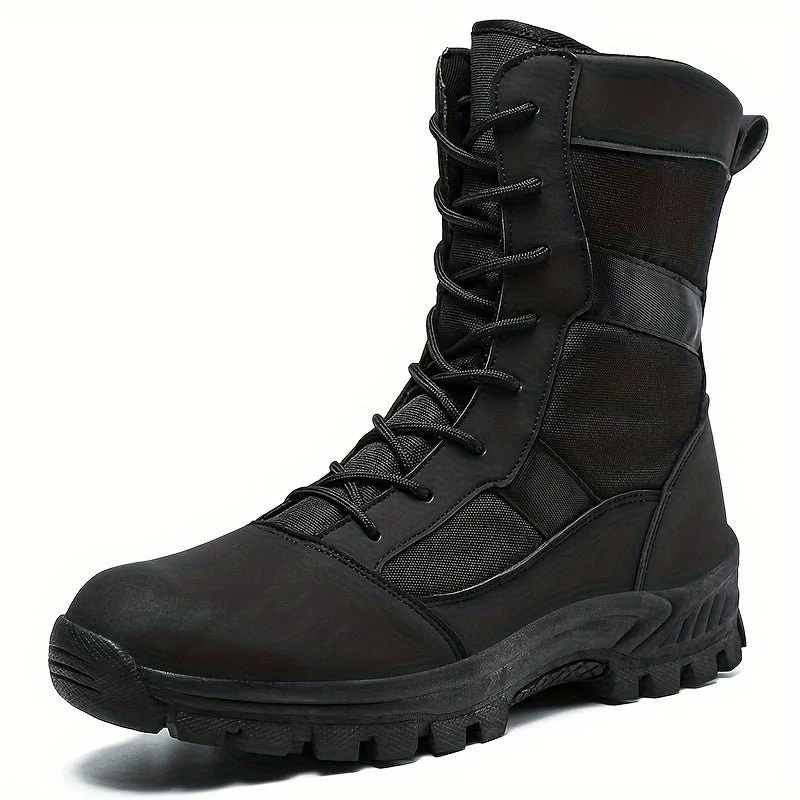 Fitz | Robust high-top lace-up boots with non-slip sole - Image 2