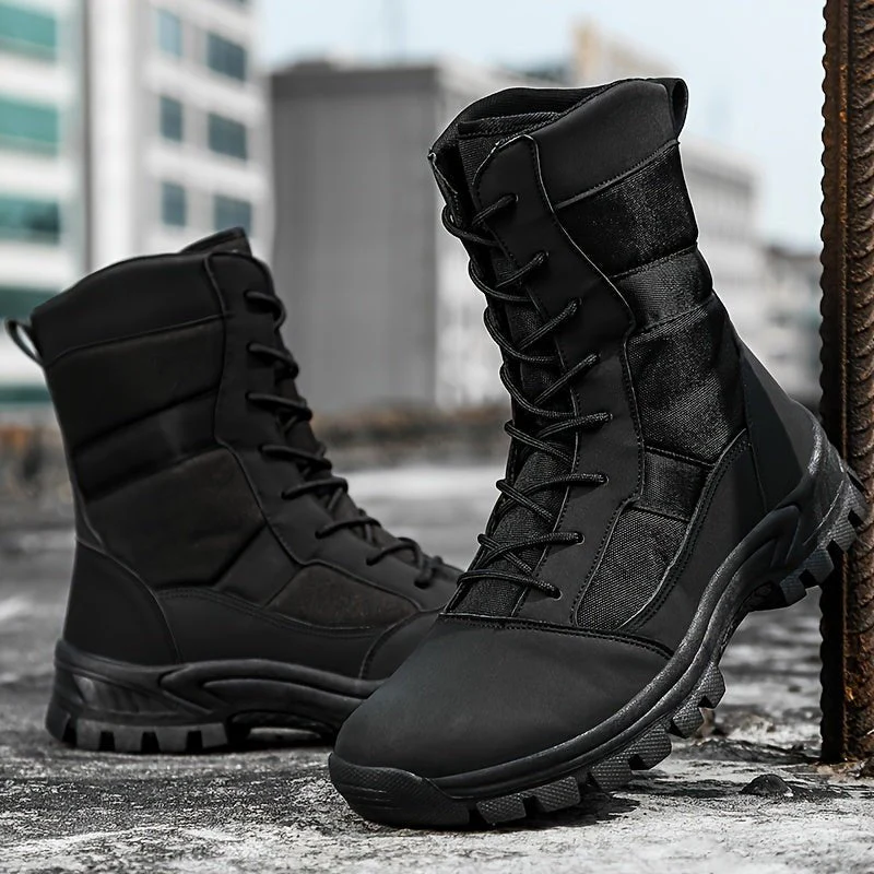 Fitz | Robust high-top lace-up boots with non-slip sole - Image 6