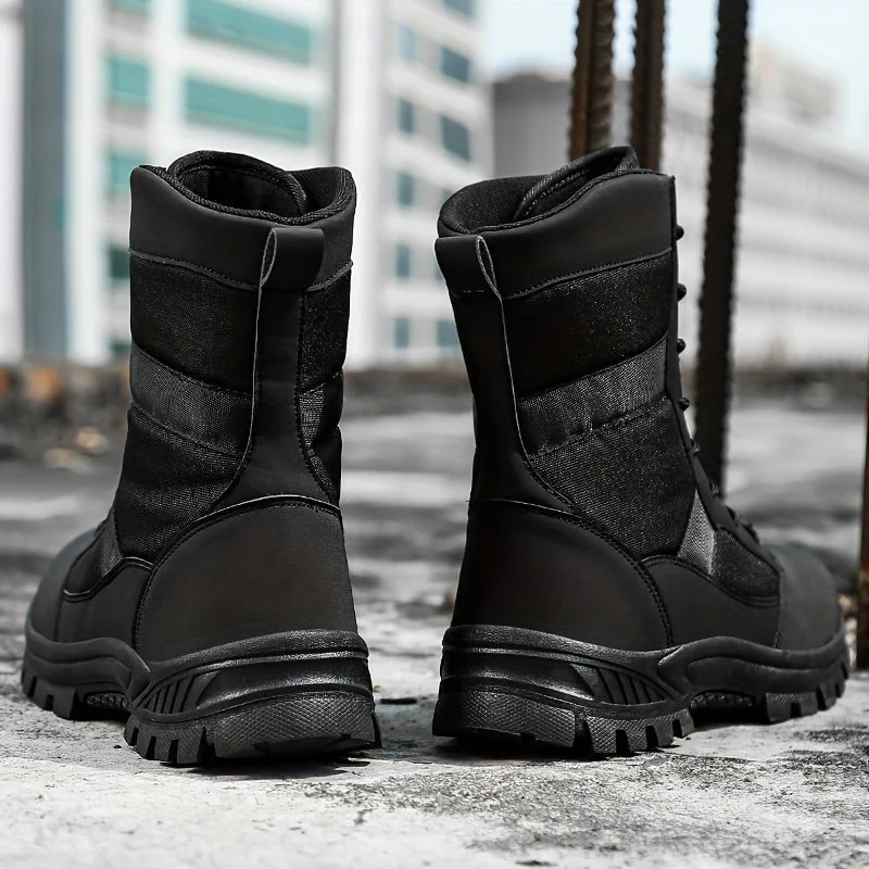 Fitz | Robust high-top lace-up boots with non-slip sole - Image 7