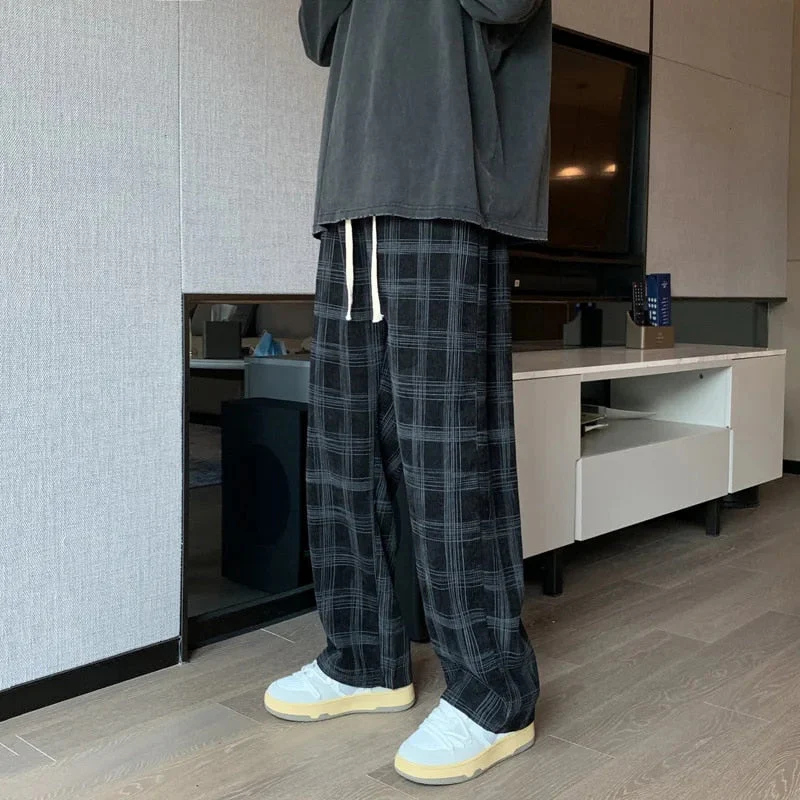 Flavio® | Corduroy Checked Baggy Pants - Image 2