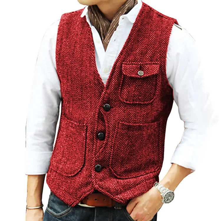 Fleming® | Single Breasted Vest For Men - Image 3