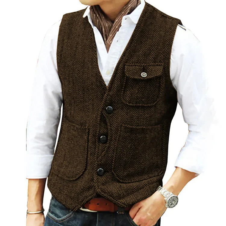 Fleming® | Single Breasted Vest For Men - Image 4