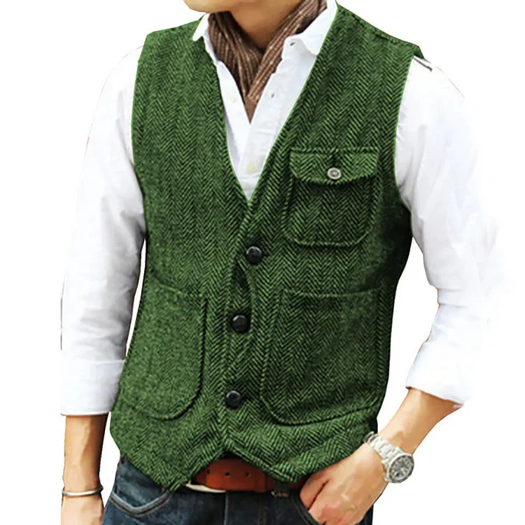 Fleming® | Single Breasted Vest For Men - Image 5