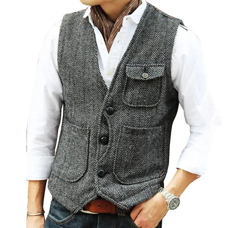 Fleming® | Single Breasted Vest For Men - Image 6