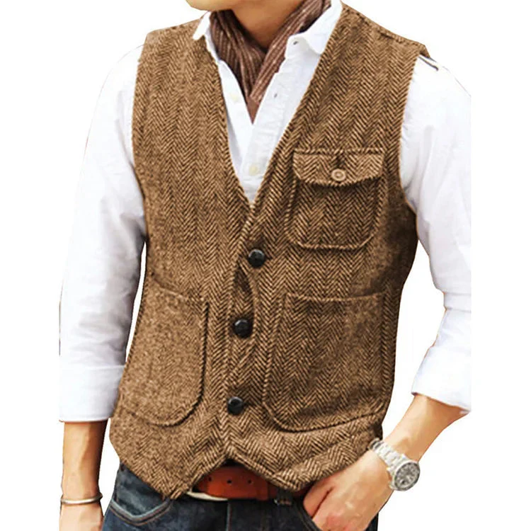 Fleming® | Single Breasted Vest For Men - Image 7