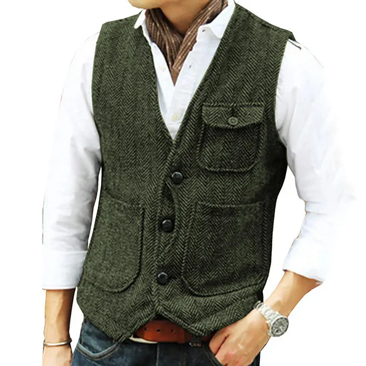 Fleming® | Single Breasted Vest For Men - Image 8