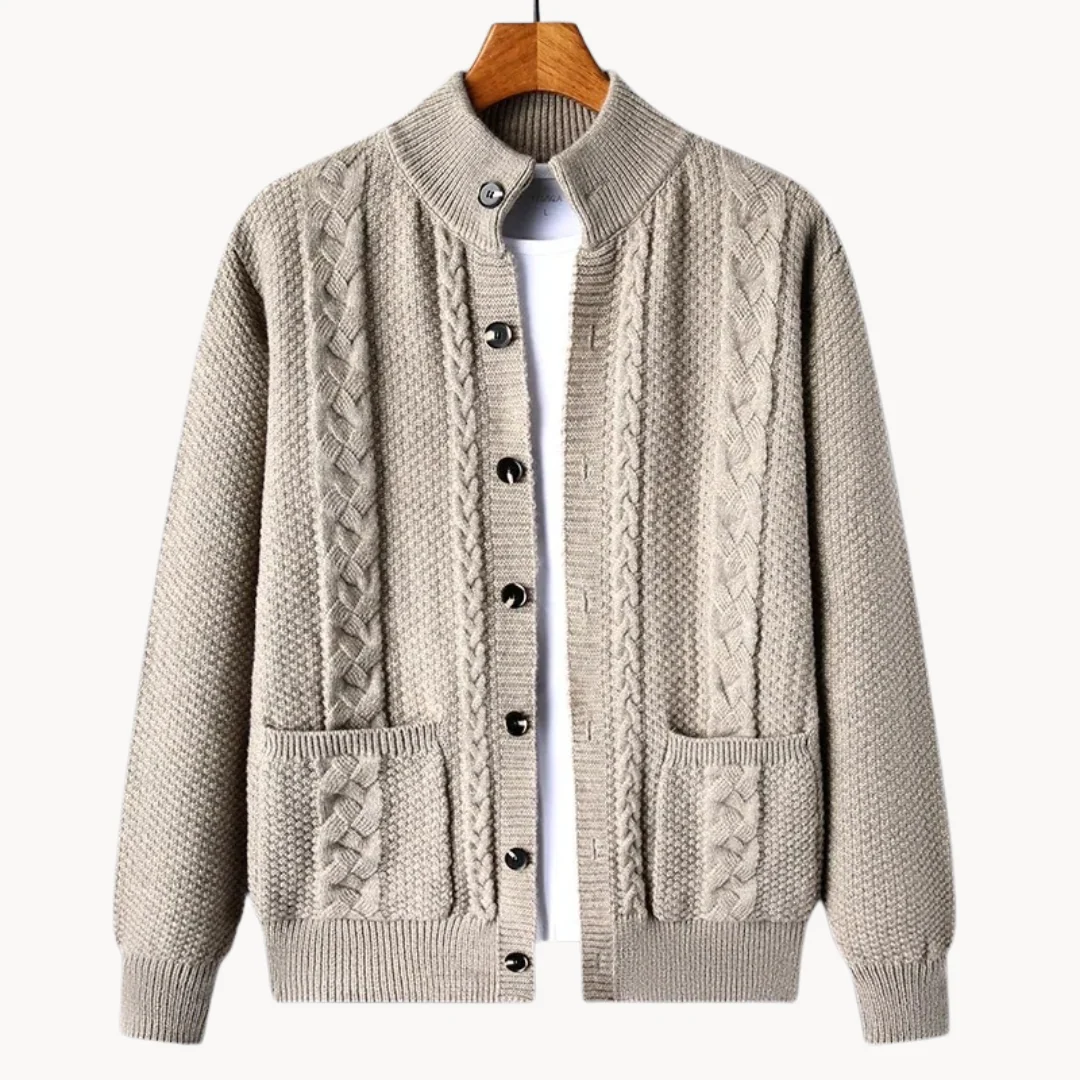 Fletcher® | Elegant Knitted Cardigan For Autumn & Winter - Image 2