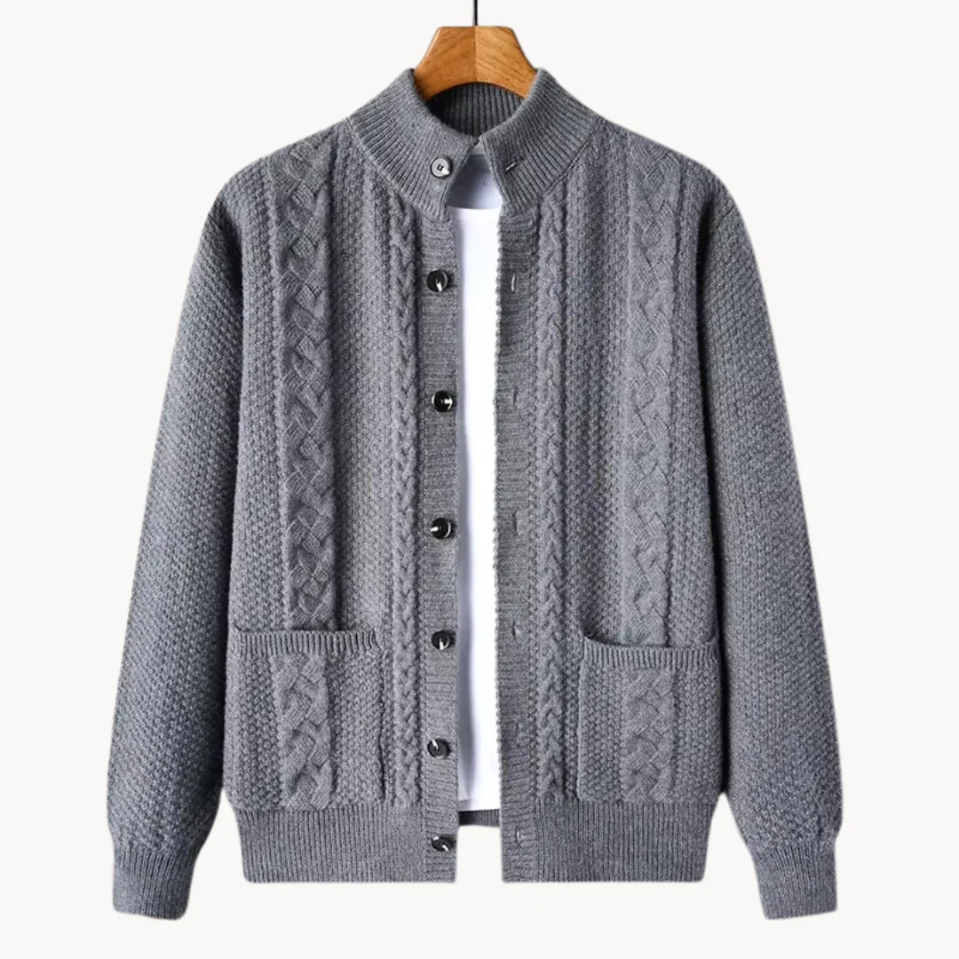Fletcher® | Elegant Knitted Cardigan For Autumn & Winter - Image 3