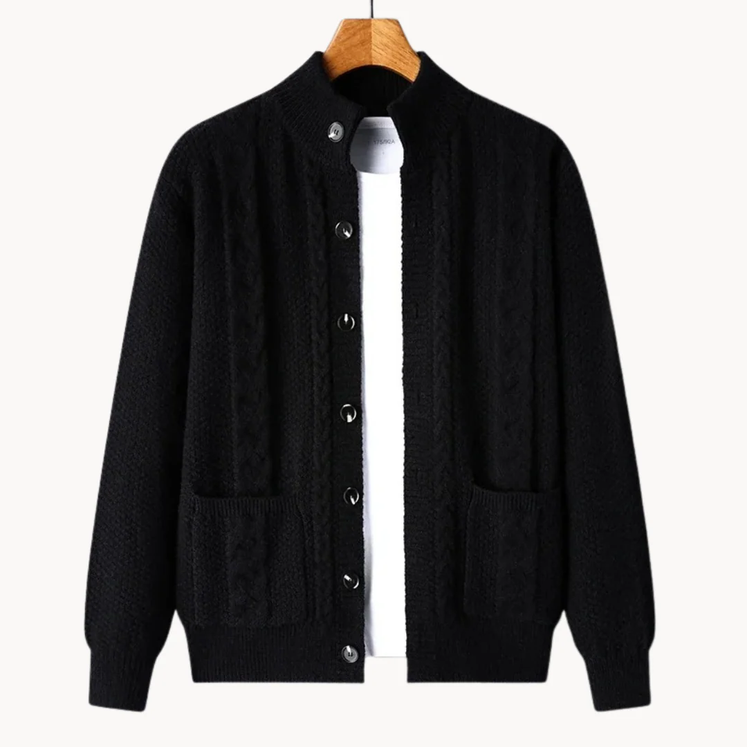 Fletcher® | Elegant Knitted Cardigan For Autumn & Winter - Image 4