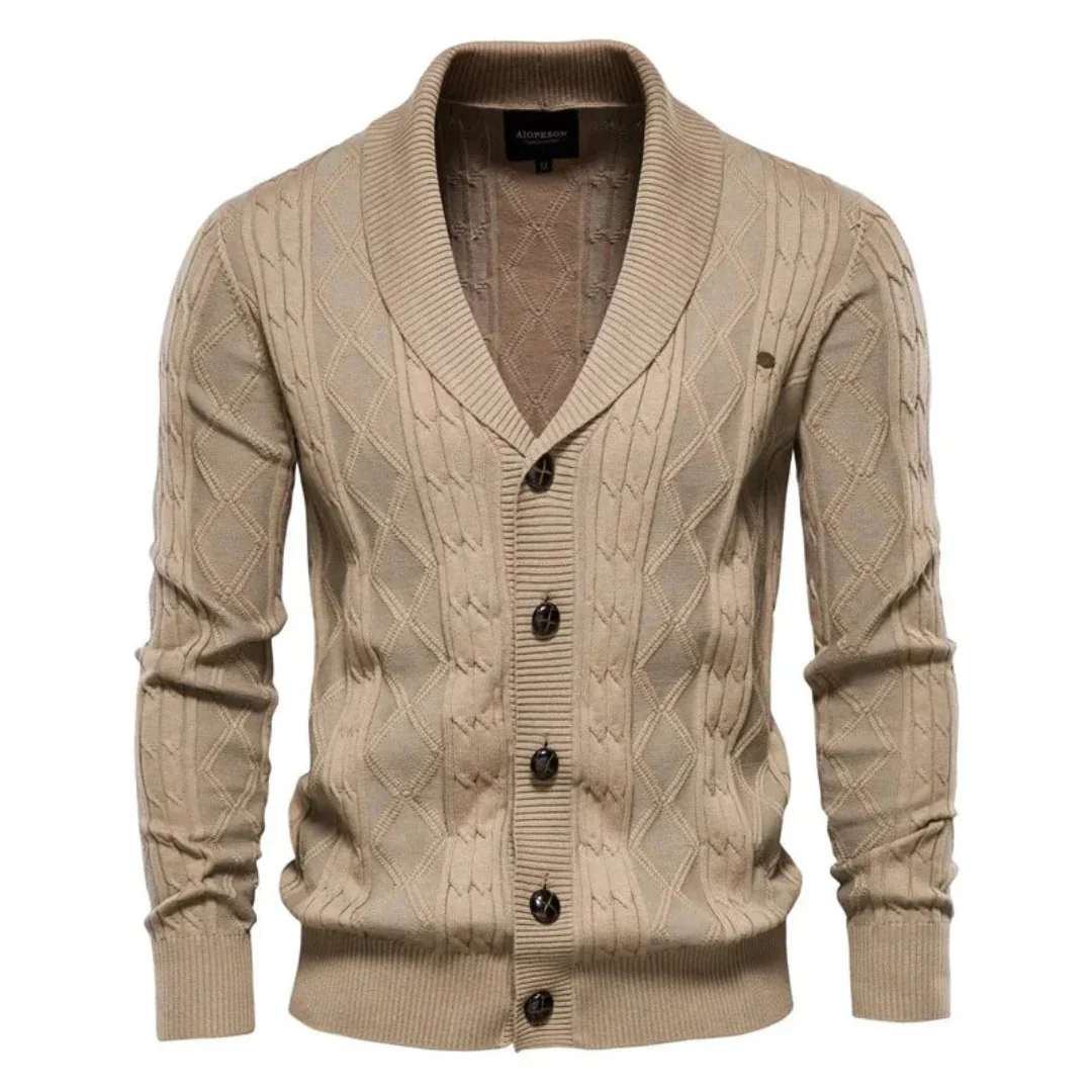 Fletcher | Ethan Classic Knit Cardigan - Image 2
