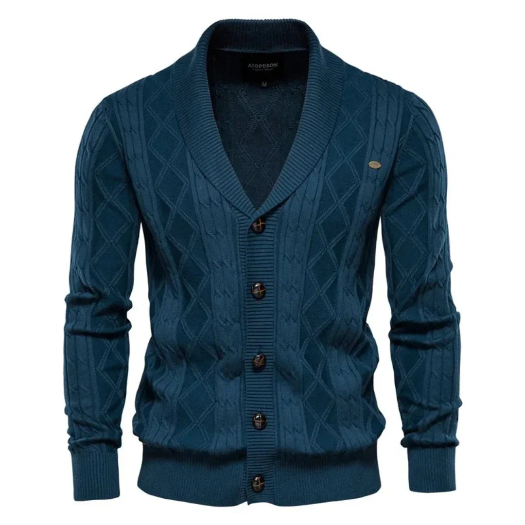 Fletcher | Ethan Classic Knit Cardigan - Image 4