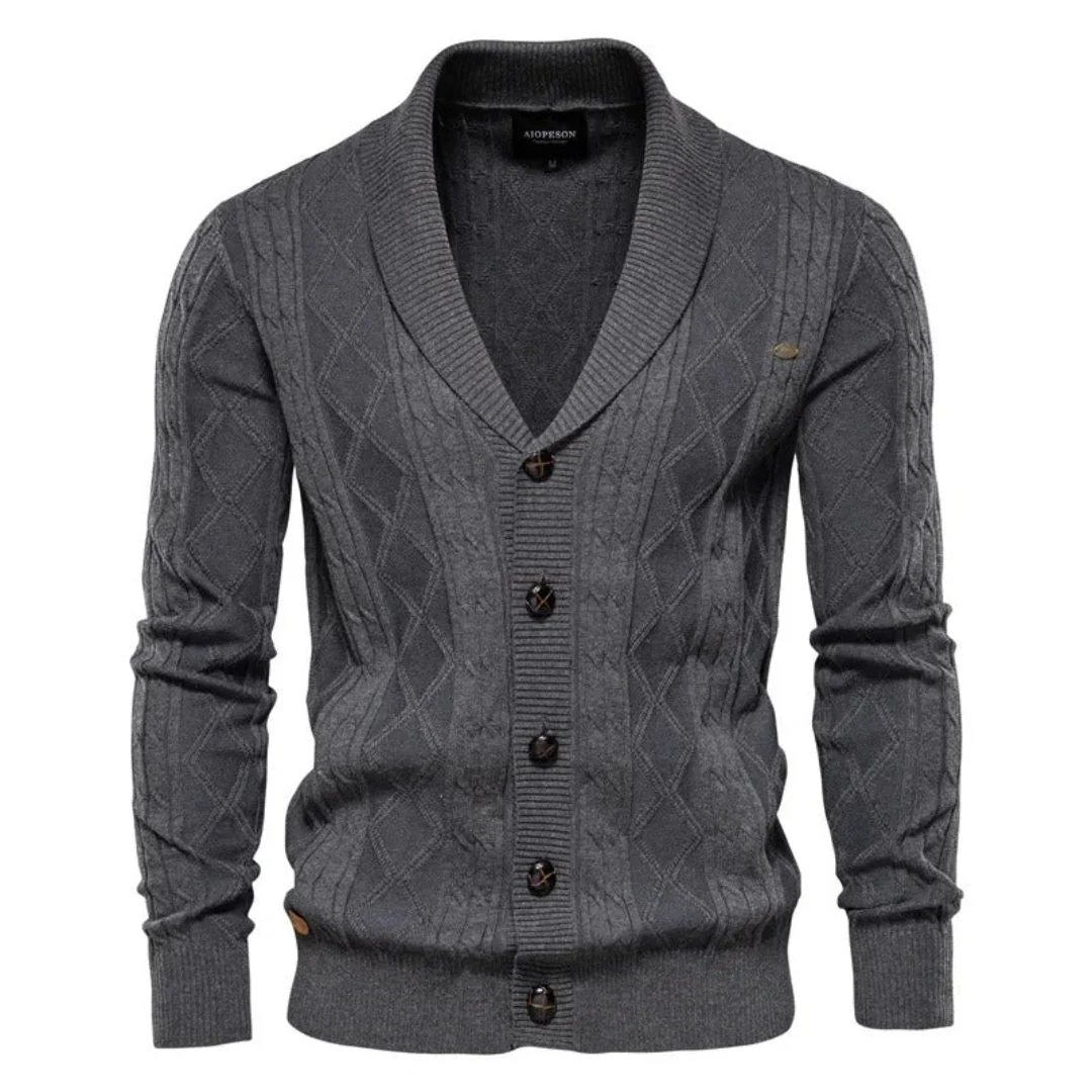 Fletcher | Ethan Classic Knit Cardigan - Image 5