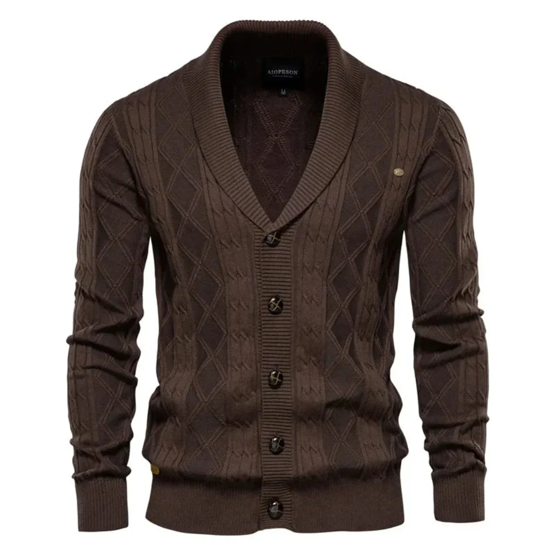 Fletcher | Ethan Classic Knit Cardigan - Image 6