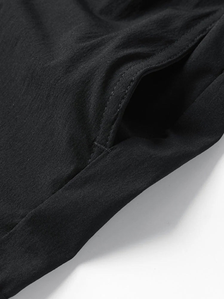 Florentine | Solid Drawstring Cargo Shorts - Image 8