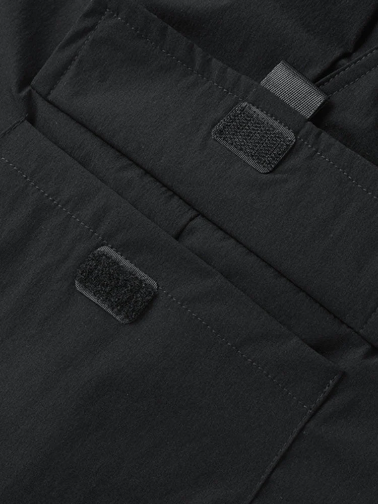 Florentine | Solid Drawstring Cargo Shorts - Image 9