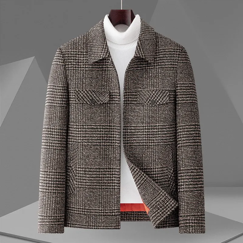 Florian | Classic checked short coat - Image 3