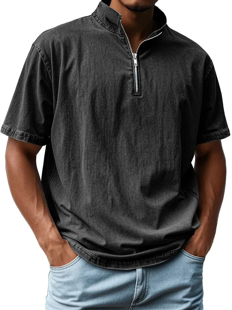 Flynn® | Zip-Up Collar Shirt - Image 2