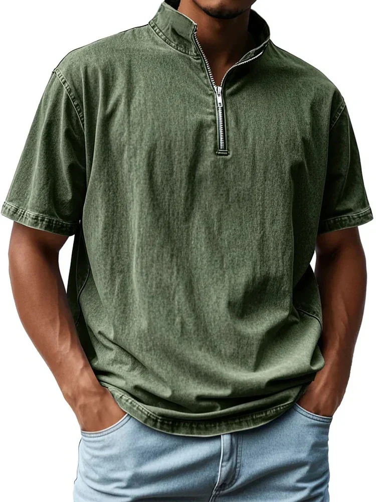 Flynn® | Zip-Up Collar Shirt - Image 3