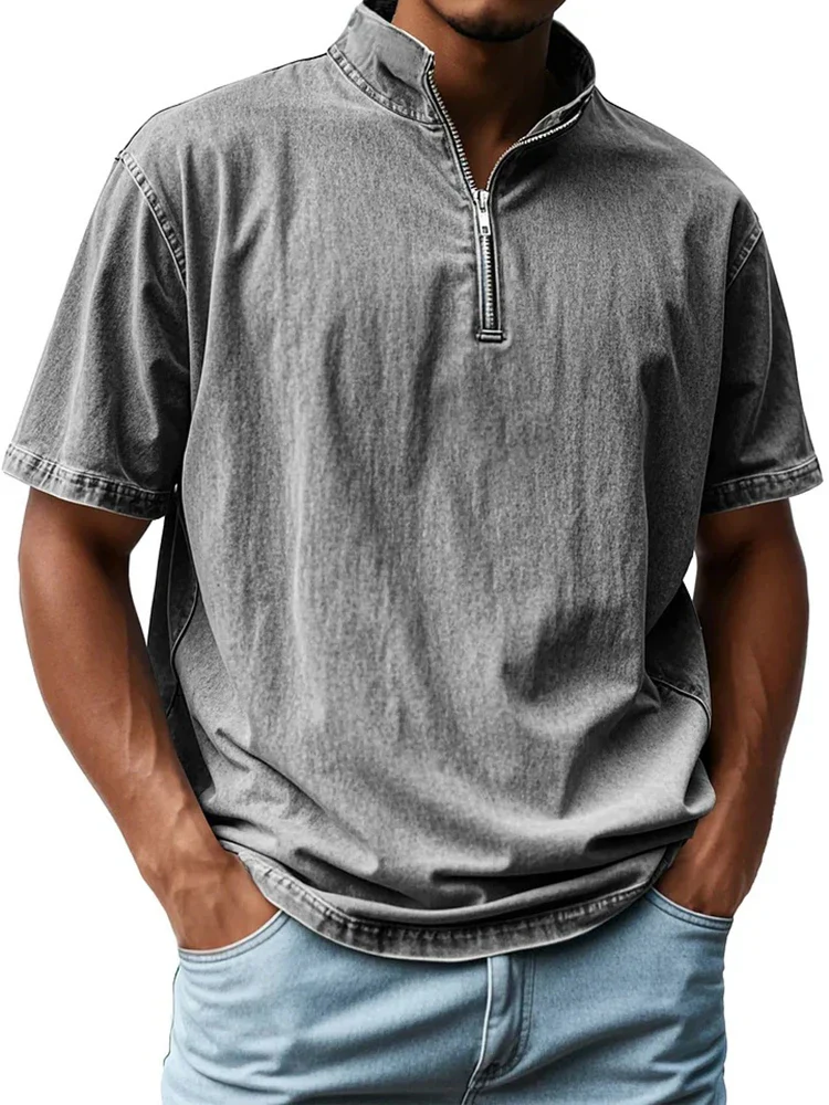Flynn® | Zip-Up Collar Shirt - Image 5
