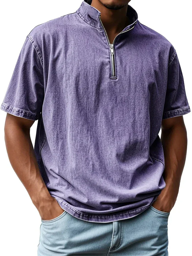 Flynn® | Zip-Up Collar Shirt - Image 6