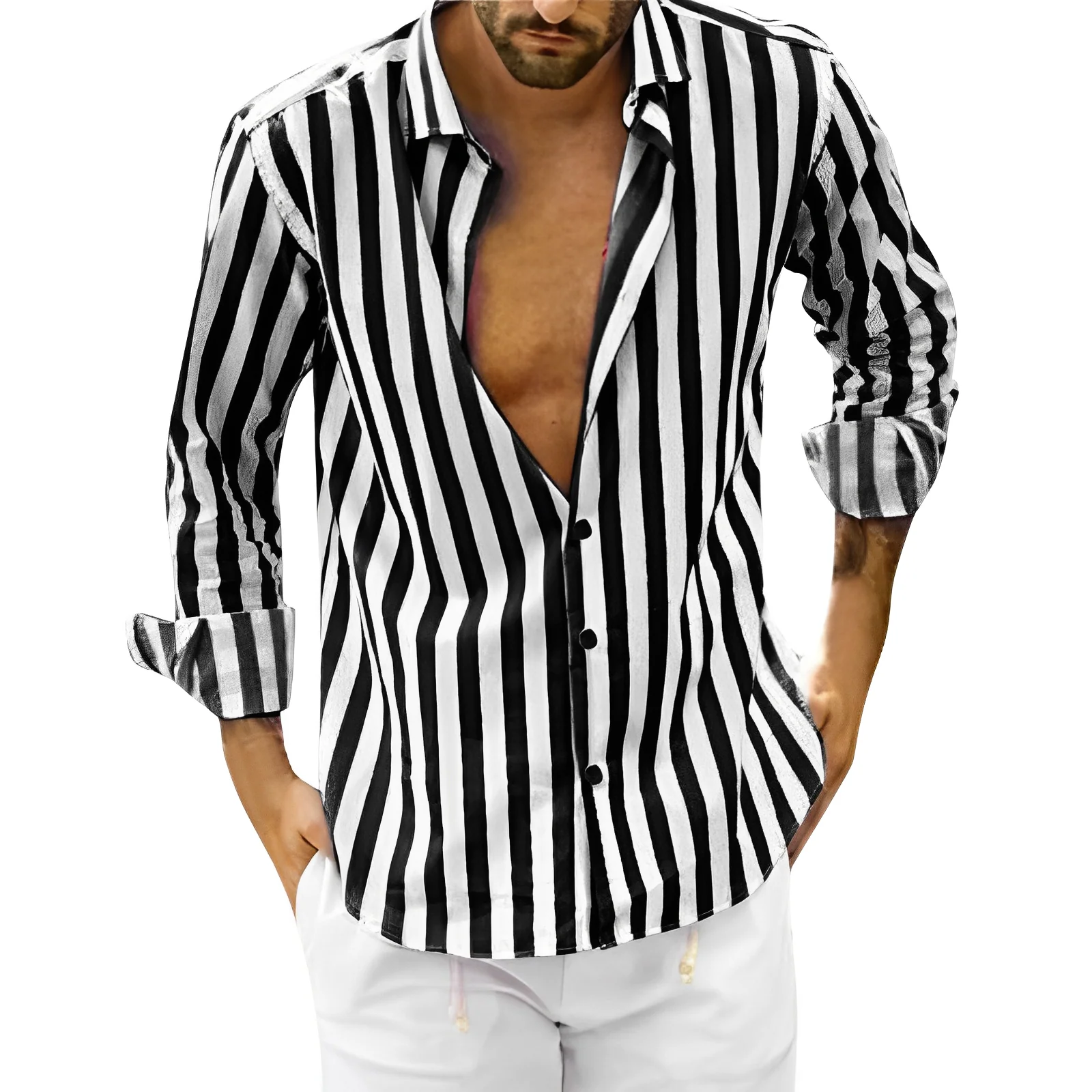 Forbes® | Striped Men'S Shirt For Summer - Image 2