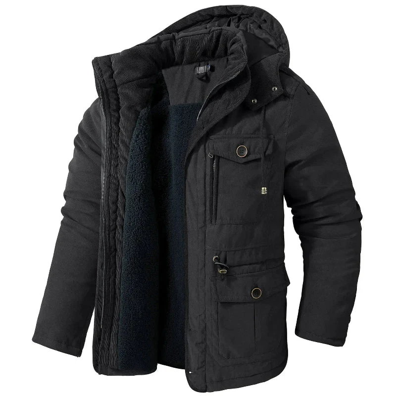 Forest | Dan Removable Hood Insulated Jacket - Image 2
