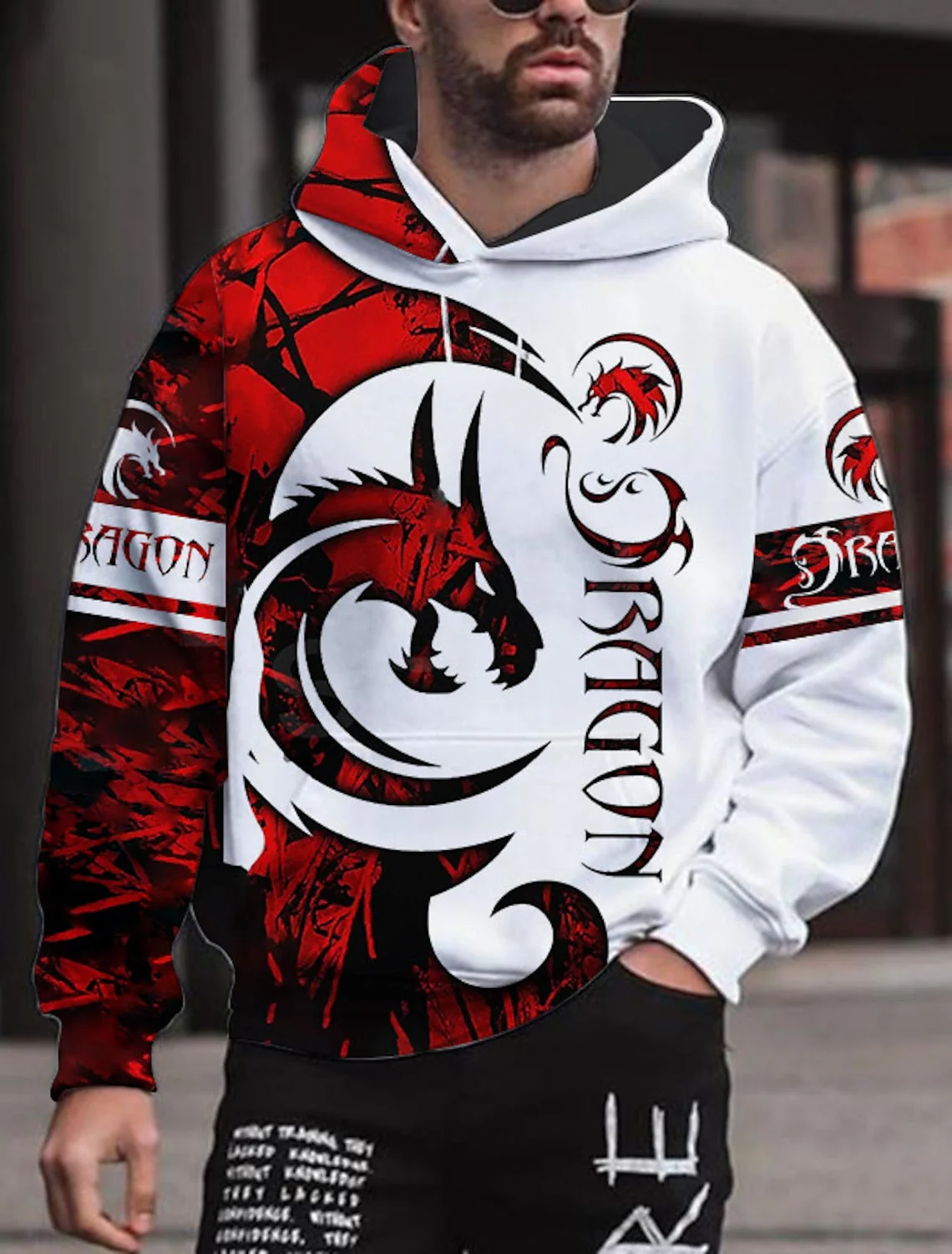 Forrest® | Warm Stylish Dragon Hoodie - Image 3