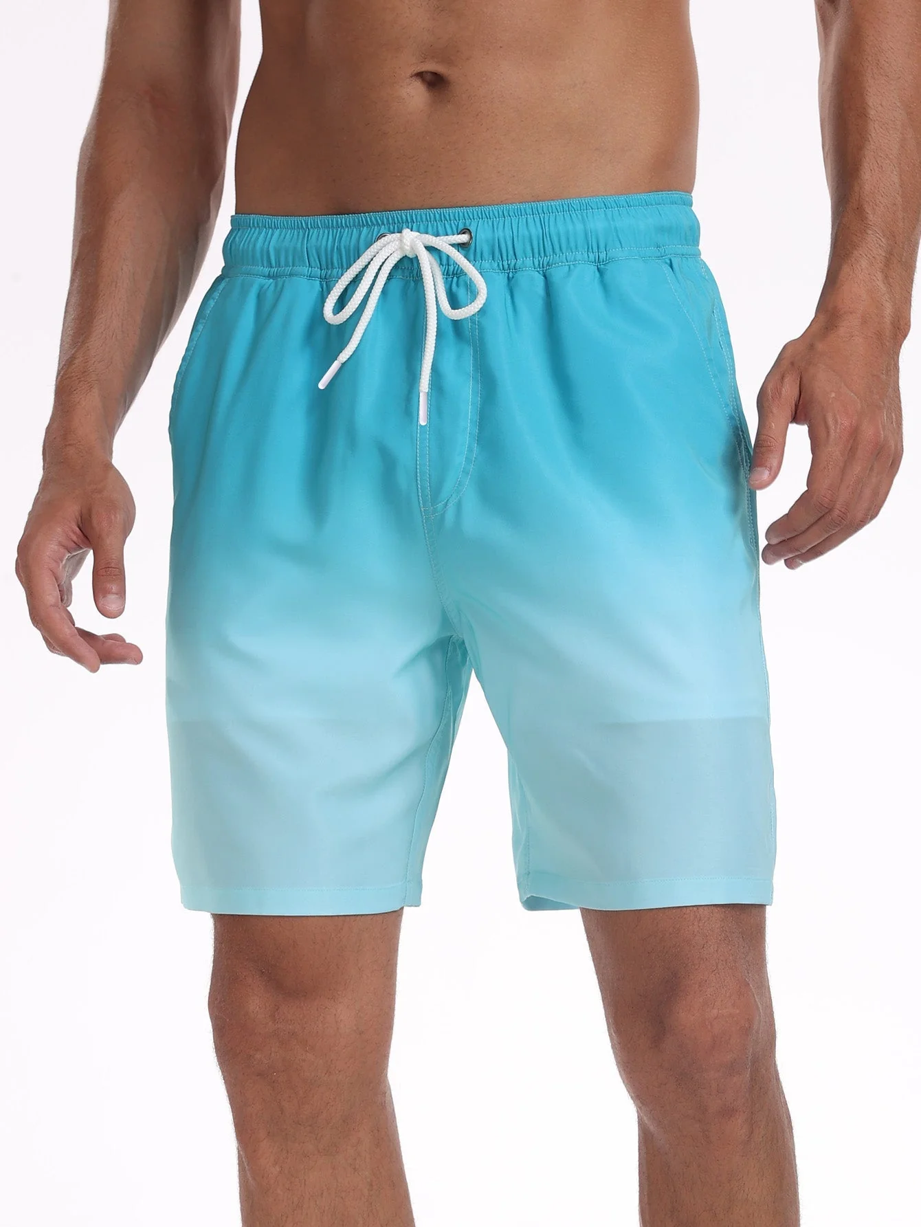 Fortunato® | Drawstring Beach Swim Shorts With Pocket - Image 15
