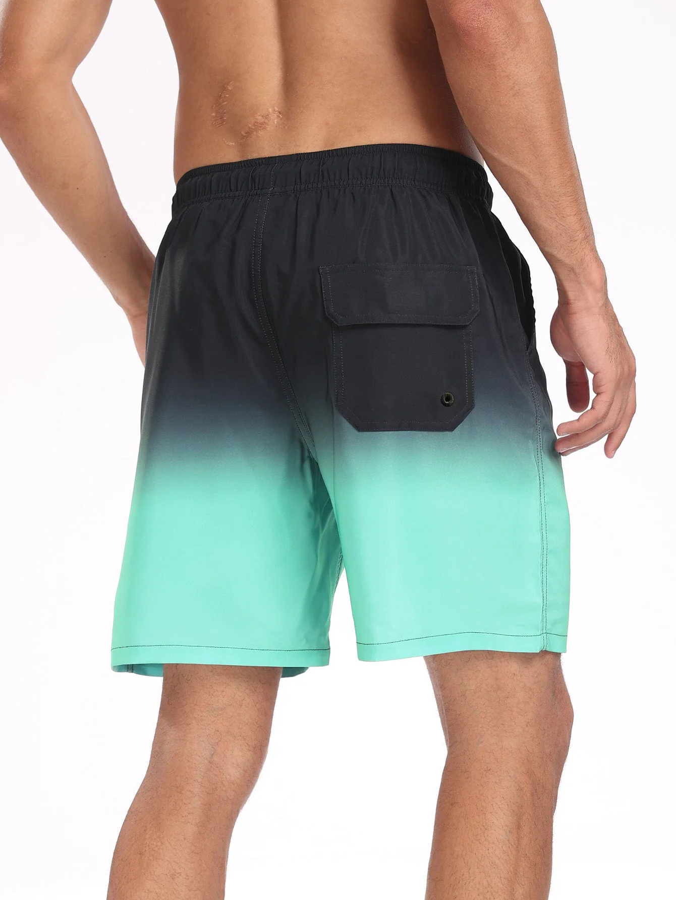 Fortunato® | Drawstring Beach Swim Shorts With Pocket - Image 24