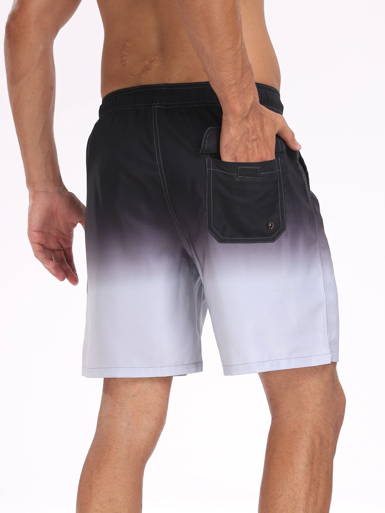 Fortunato® | Drawstring Beach Swim Shorts With Pocket - Image 35
