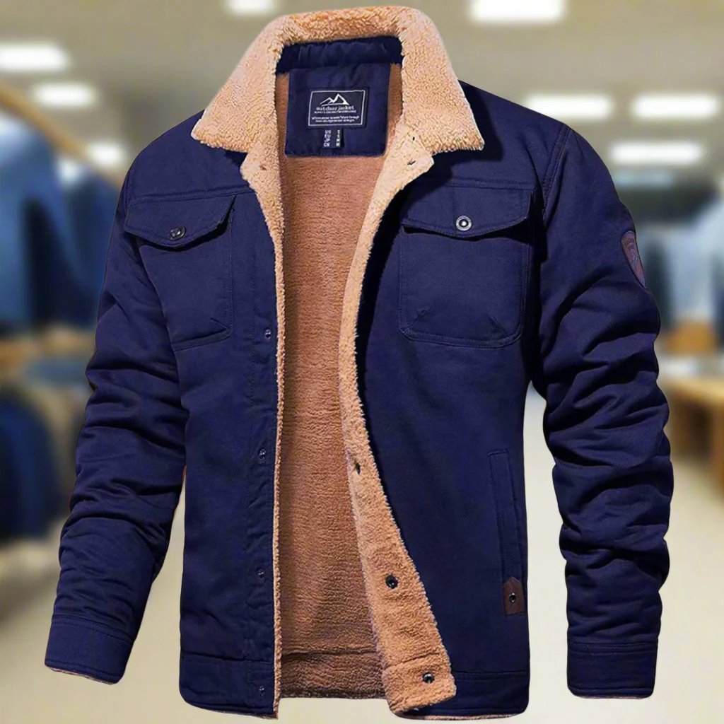 Fortunato® | Warm Fleece Bomber Jacket - Image 2