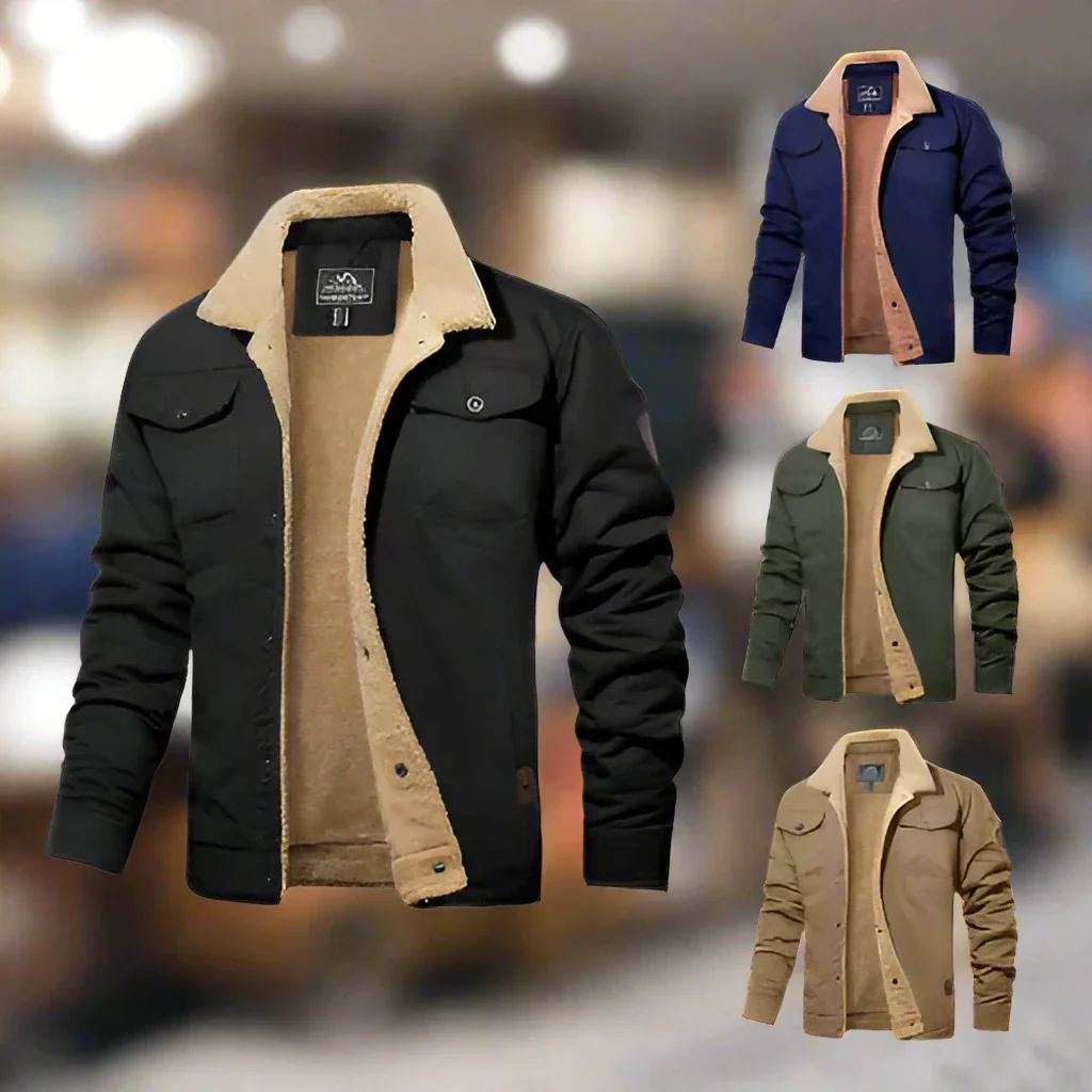 Fortunato® | Warm Fleece Bomber Jacket - Image 6
